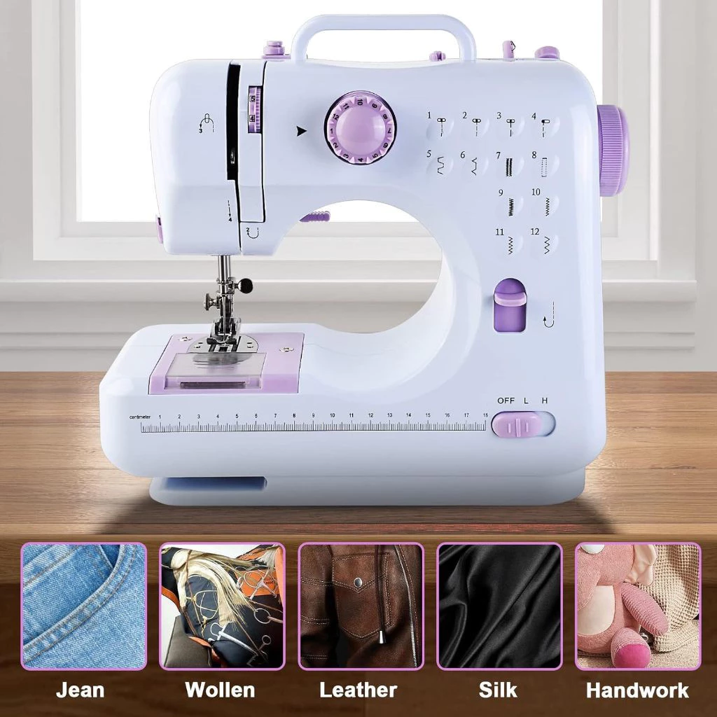 NEW 12-Point Composite Household Multifunctional Mini Sewing Machine